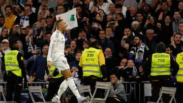 Atención a la otra toma del golazo impresionante de Kylian Mbappé ante Leganés con festejo en equipo incluido