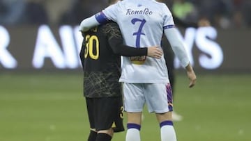 El abrazo de los 1.613 goles