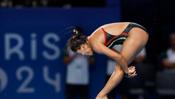 Alejandra Estudillo finalizó en el sexto lugar en la final trampolín 3 metros en París 2024