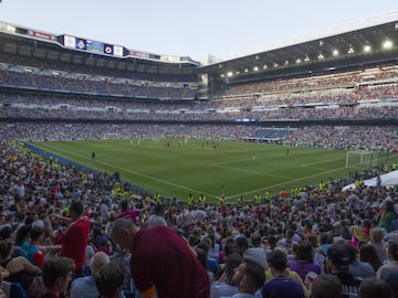 67,000 fans packed the Bernabeu