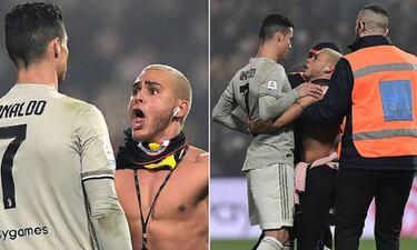 El aficionado que salt車 al campo no podr芍 volver a un estadio