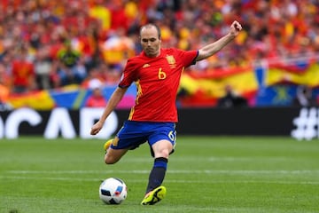 Iniesta contra la República Checa.