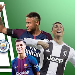 El XI más caro de la historia del fútbol: ¡1.153 millones!