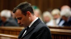 Oscar Pistorius during the hearing at the High Court in Pretoria.