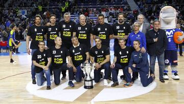 Homenaje al equipo de 1992 que ganó la Copa y se clasificó para la Final Four.
