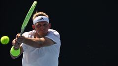 Alejandro Davidovich Fokina, contra Constant Lestienne en el Open de Australia.