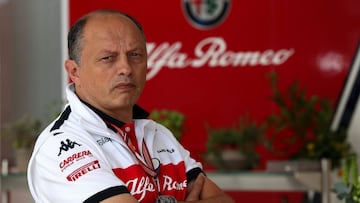 Fred Vasseur, jefe de Alfa Romeo.