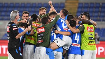 David Ospina, campeón de la Copa Italia con Napoli