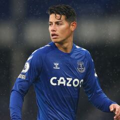 James medita dejar el Everton y el Atlético permanece al tanto