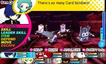 Captura de pantalla - Persona Q: Shadow of the Labyrinth (3DS)