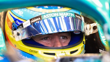 Fernando Alonso (Aston Martin AMR25). Miami, Estados Unidos. F1 2025.