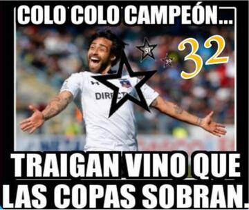 Futbol, Huachipato vs Colo Colo
Decimoquinta fecha, campeonato de Transicion 2017
El entrenador de Colo Colo Pablo Guede, centro, celebra junto al presidente del club Anibal Mosa el titulo de campeon del campeonato de Transicion 2017 tras el partido de primera division contra Huachipato disputado en el estadio Ester Roa de Concepcion, Chile.
09/12/2017
Andres Pina/Photosport

Football, Huachipato vs Colo Colo
15th date, Transition Championship 2017
Colo Colo's manager Pablo Guede, center, celebrates with the club's president Anibal Mosa the Transition 2017 title after the fisrt division football match against Huachipato at the Ester Roa stadium in Concepcion, Chile.
09/12/2017
Andres Pina/Photosport