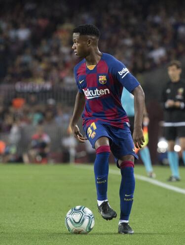 Ansu Fati changes the whole mood