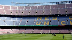 El Camp Nou.