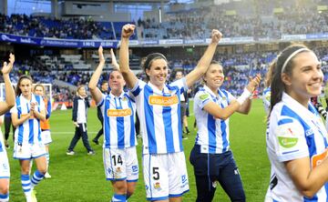 Así fue la celebración de la Real Sociedad tras su pase a la final