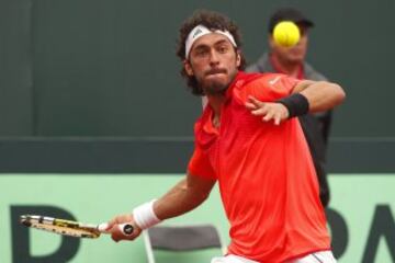 10. Gonzalo Lama defendió a Chile en la Copa Davis y por concepto de premios, además de las ganancias en torneos ATP ganó $20.124.300.