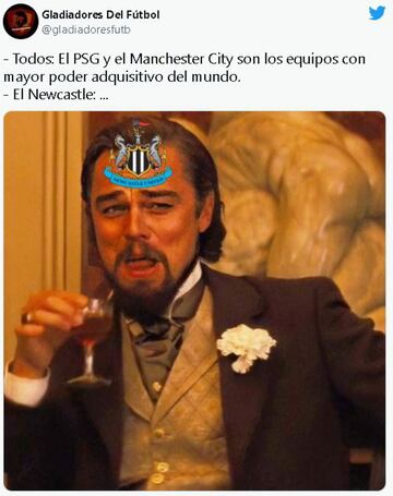 Los mejores memes sobre la compra del Newcastle