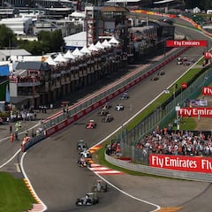 Spa, circuito fetiche para los campeones excepto Alonso