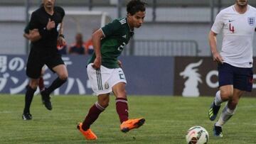 Diego Lainez no pudo festejar al 100 por ciento en Toulon