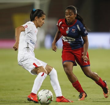 Deportivo Independiente Medellín recibió al América de Cali en la gran final de la Liga Águila Femenina 2019 en el estadio Atanasio Girardot.