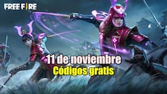Códigos Free Fire de hoy 11 de noviembre de 2021; todas las recompensas gratis