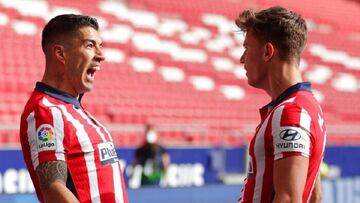 Luis Suárez y Llorente, del Atlético, la pareja de la Liga