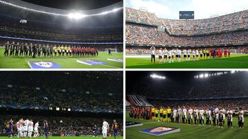 Mestalla, Camp Nou, Wanda y Pizjuán: Los fortines de LaLiga