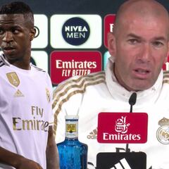 Zidane y la clave por la que Vinicius ha pasado de titular indiscutible a suplente