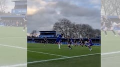 La toma perfecta del golazo de Mayra Ramírez con Chelsea