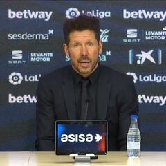 Simeone: "El empate ha sido justo"