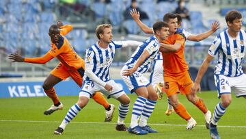 29/09/20 PAPTIDO PRIMERA DIVISION 
 REAL SOCIEDAD - VALENCIA 
 DIAKHABI MONREAL ZUBIMENDI HUGO GUILLAMON