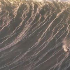 Despierta Big Mama: las olas más gigantes de la temporada se cobran 4 heridos