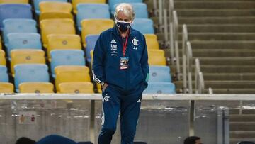 Jorge Jesus, entrenador del Flamengo.