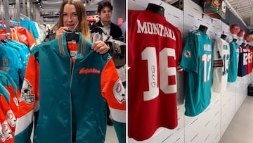 Bernabéu official store turns into an NFL shop for the NFL Madrid Game