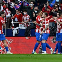 1x1 del Atlético: Correa se reivindica y Carrasco se divierte
