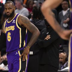 LeBron James suspended for elbowing Isaiah Stewart in the face