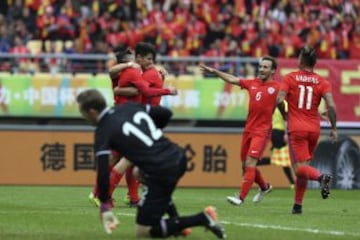 Así celebró la Roja el título de la China Cup