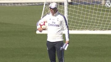 Real Madrid complete second training session under Zidane