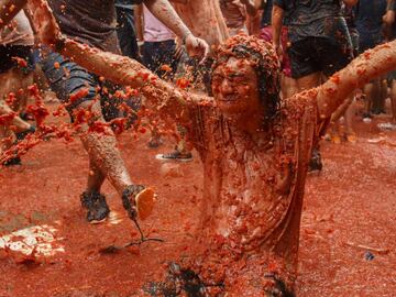 Las fotos m&aacute;s divertidas de la Tomatina 2017 en Bu&ntilde;ol