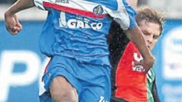 Uche se siente feliz en Getafe.