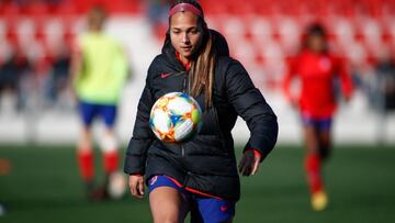Deyna Castellanos, jugadora del Atlético.