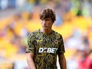 Fer López, mediapunta del Wolverhampton.