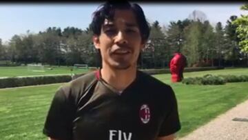 El saludo de Matías Fernández a los hinchas chilenos del Milan