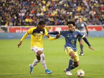 La Selección Colombia se enfrentó a Ecuador en el último amistoso del año. El partido se llevó a cabo en el Red Bull Arena de New Jersey.