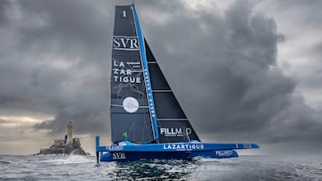 ‘Macif’ y ‘SVR Lazartigue’ pulverizan los récords en la 50 Rolex Fastnet Race