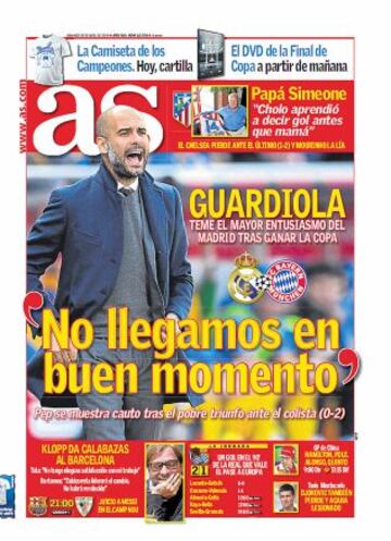 Las portadas de AS de abril