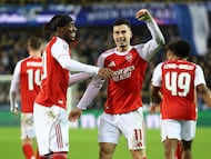 Arsenal were too strong on the night for Club Brugge, who lost at home.