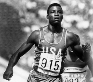 Carl Lewis amazed fans around the world with his athletisism and grace.