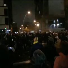 Altercados en los aledaños del Camp Nou: 46 heridos