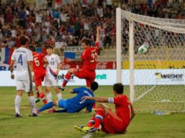 Rusia-Corea del Sur. Gol de Fedor Smolov.